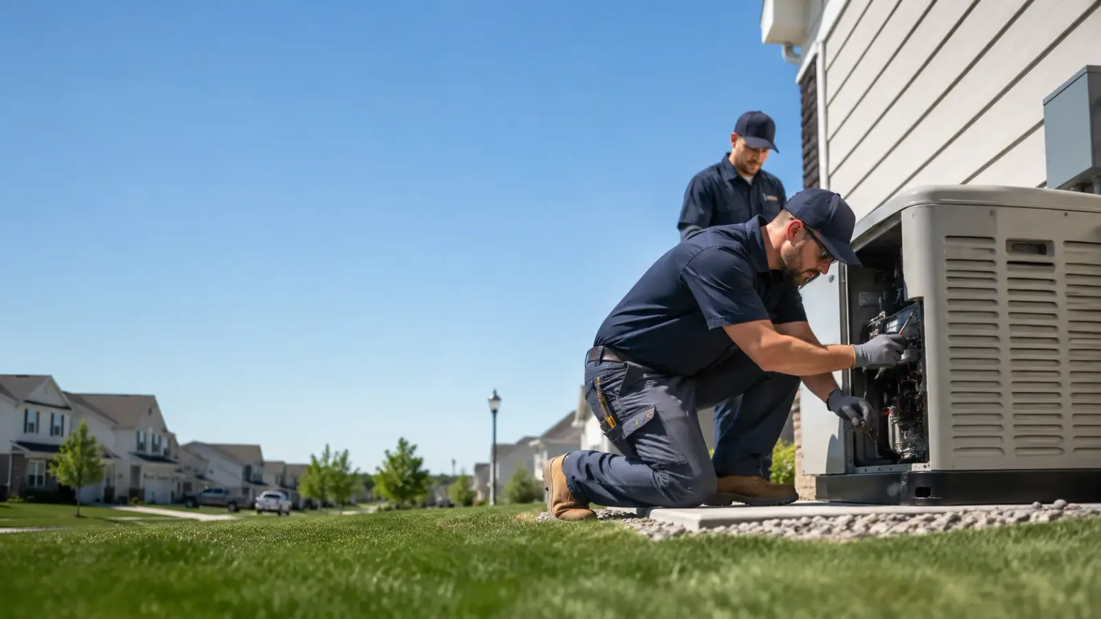 Generator Installation in Oberon, ND